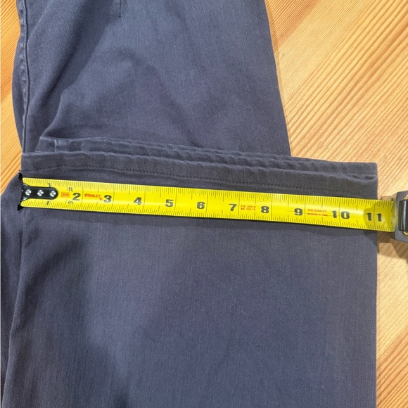 Billabong‎ Free Spirit Stretch Cotton Crop Wide Leg Pants Black Sands Size 30 - Picture 9 of 13